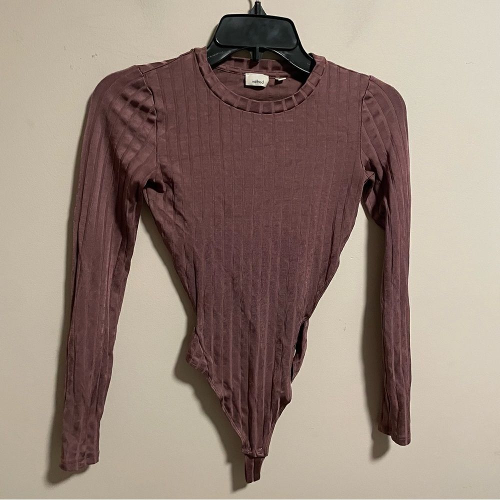 Aritzia Wilfred Mauve Maincy Open Back Backless L… - image 2